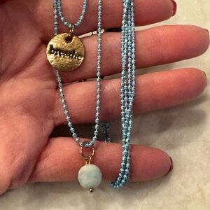 Katia Designs Dainty Necklace “Breathe”